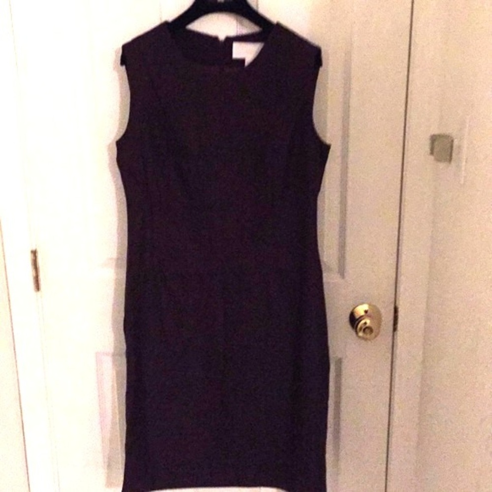 Maroon work dress